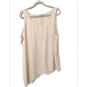 Sleeveless Asymmetrical Top- Medium